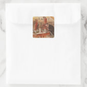 ルイ・パスツール実験 スクエアシール (バッグ)