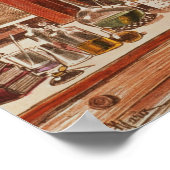 ルイ・パスツール実験 ポスター (角)