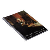 ルイ・パスツール「フォーチュン」引用文ギフト&ティー ノートブック (右側)