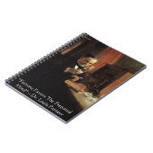 ルイ・パスツール「フォーチュン」引用文ギフト&ティー ノートブック (左側)