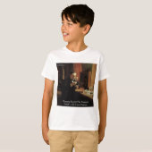 ルイ・パスツール「幸運」の引用ギフト&Tシャツ Tシャツ (正面フル)
