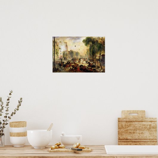 ルイ・フィリップ王への暗殺未遂事件 ポスター (キッチン)