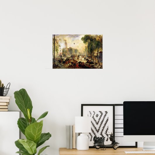 ルイ・フィリップ王への暗殺未遂事件 ポスター (ホームオフィス)