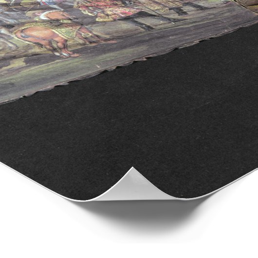 ルイ・フランスの結婚を描いたファン ポスター (角)