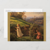 ルイ・ヤンモトの詩の魂春CC0771 ポストカード (正面/裏面)