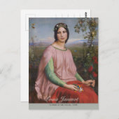 ルイ・ヤンモト畑の花CC0912 ポストカード (正面/裏面)