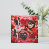 ルイ & ルナ、あなたに特別な日を願っています 2 カード (スタンド正面)