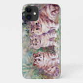 ルイ・ワインという三人の子猫 Case-Mate iPhoneケース (裏面)