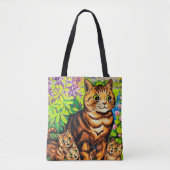 ルイ・ワインという庭に暮らす猫たち トートバッグ (正面)