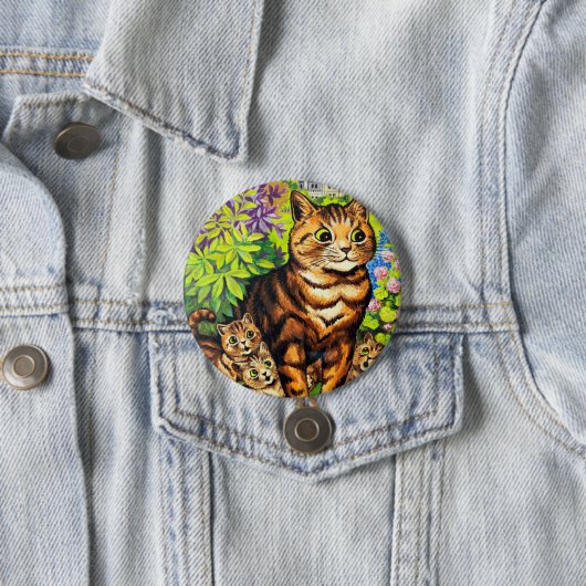 ルイ・ワインという庭に暮らす猫たち 缶バッジ (インサイチュ)