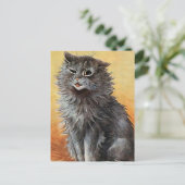 ルイ・ワインによる「猫展Second Prize」 ポストカード (スタンド正面)