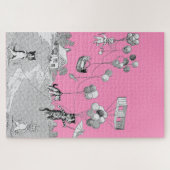 ルイ・ワインのキャットバルーントリップ ジグソーパズル (横)