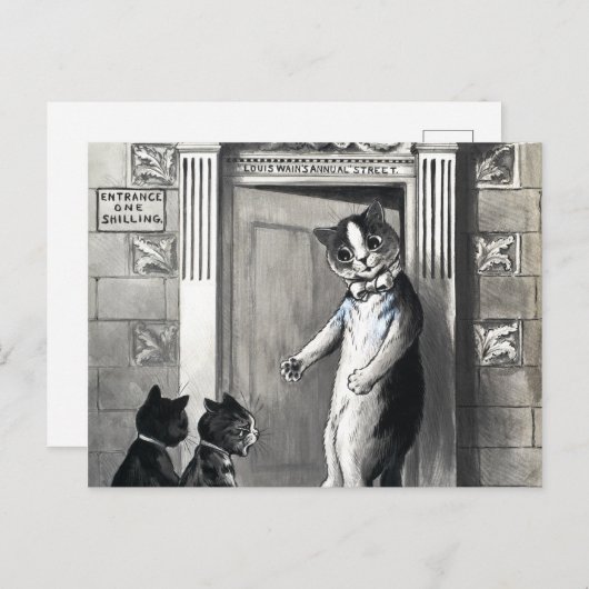 ルイ・ワインの年間通りbyルイ・ワイン ポストカード (正面/裏面)