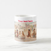 ルイ・ワインの猫たち コーヒーマグカップ (中央)