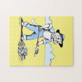 ルイ・ワインの猫の庭師 ジグソーパズル (横)