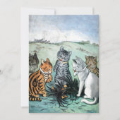 ルイ・ワインの羽毛はどうするか サンキューカード (正面)