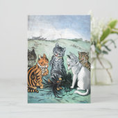 ルイ・ワインの羽毛はどうするか サンキューカード (スタンド正面)