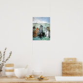 ルイ・ワインの羽毛はどうするか ポスター (キッチン)