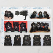 ルイ・ワインの黒猫コレクション (正面/裏面)