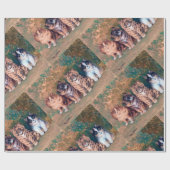 ルイ・ワインの4人の子猫 ラッピングペーパー (フラット)