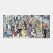 ルイ・ワイン、キャットビルのクリスマスボール デスクマット (正面)