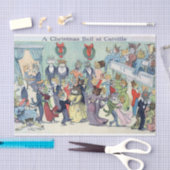 ルイ・ワイン、キャットビルのクリスマスボール 薄葉紙 (クラフト)