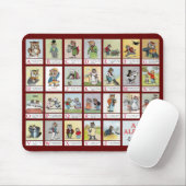 ルイ·ワイン·キャット·アルファベット マウスパッド (マウス)