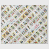 ルイ·ワイン·キャット·アルファベット ラッピングペーパー (フラット)