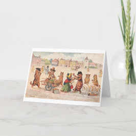 ルイ・ワイン・キャット・サンキューカード サンキューカード