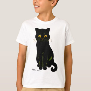 ルイ・ワイン・ブラック・キャット Tシャツ