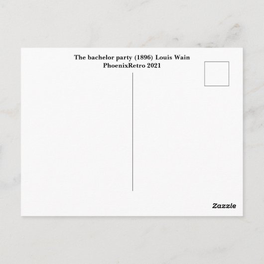 ルイ・ワイン ポストカード (裏面)