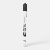 ルイ・ワイン・ムーンライト・フール iPhone 16ケース (右側面)