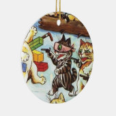 ルイ・ワイン – 待ち伏せ強盗と盗賊 セラミックオーナメント (右)