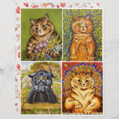 ルイ・ワカラフルインの猫たち (正面/裏面)