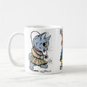 ルイ・ワーインの3匹 コーヒーマグカップ (左)