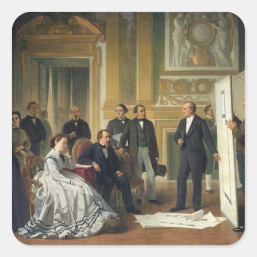 ルイ・ヴィスコンティが新しい計画を発表 スクエアシール (正面)