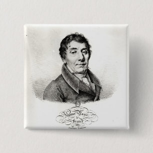 ルイ、Vicomte de Blonald 1820年 缶バッジ