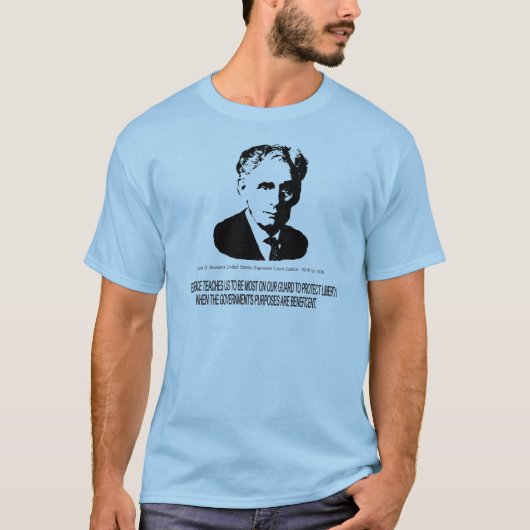 ルイD. Brandeis Tシャツ (正面)