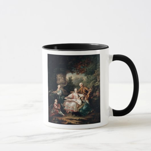 ルイdu Bouchet Marquis de Sourches マグカップ (右)