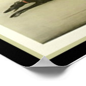 ルイIcart "Racing Greyhounds"アールデコプリント ポスター (角)