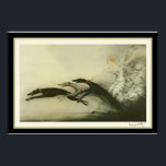 ルイIcart "Racing Greyhounds"アールデコプリント ポスター<br><div class="desc">Louis Icart "Racing Greyhounds"アールデコプリント13 x 19</div>