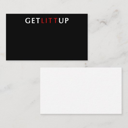 ルイLittのスーツ弁護士TVショーの法律T-の上のLittを得て下さい 名刺 (正面/裏面)