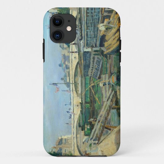 ルイPhilippe 1875年の橋(キャンバスの油) Case-Mate iPhoneケース (裏面)