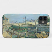 ルイPhilippe 1875年の橋(キャンバスの油) Case-Mate iPhoneケース (裏面(横))