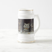 ルイWAINの子猫のバチュラーパーティ ビールジョッキ (正面右)