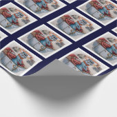 ルイWainの猫好きのギフト用包装紙-運転者 ラッピングペーパー (角)