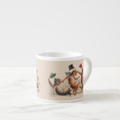 ルイWain猫の大災害のExpressoの愛らしいマグ エスプレッソカップ (正面右)