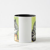 ルイWain著ティーカップ猫 マグカップ (中央)