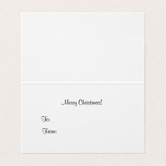 ルイWain著猫好きのためのクリスマスのギフトのラベル 名刺 (内部フラット)