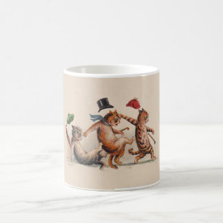 ルイWain著落ちる3匹の猫; おもしろいな動物のマグ コーヒーマグカップ